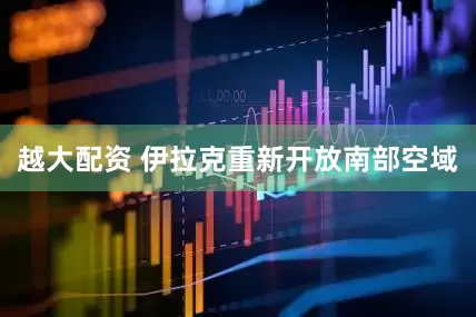 越大配资 伊拉克重新开放南部空域