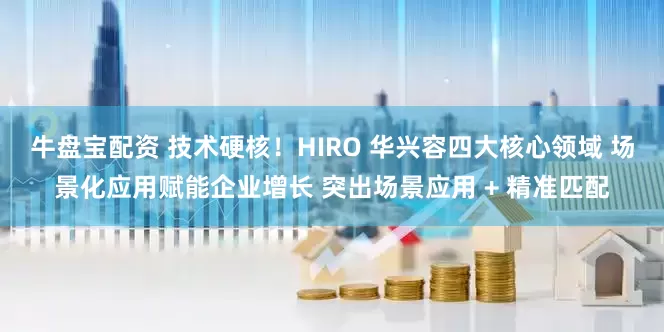 牛盘宝配资 技术硬核！HIRO 华兴容四大核心领域 场景化应用赋能企业增长 突出场景应用 + 精准匹配